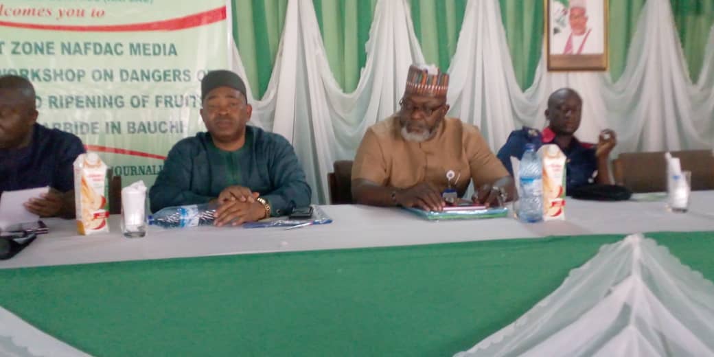 media sensitization workshop on the Dangers of Drug Hawking and Ripening of Fruits with Calcium Carbide organized by the North-East Zone of the Agency in Bauchi on Monday.
