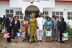 Mrs Obiano and the NYSC team