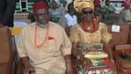 Ohaneze president, Igariwey and wife, yesterday